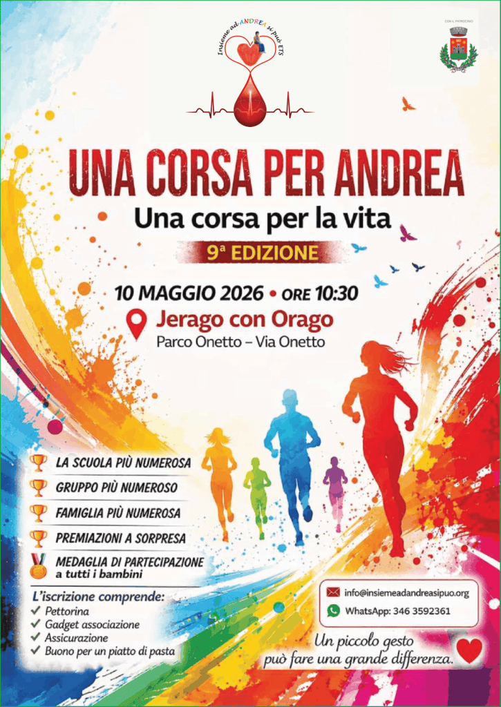 una corsa per andrea volantino
