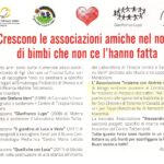 Crescono le associazioni amiche nel nome di bimbi che non ce l’hanno fatta